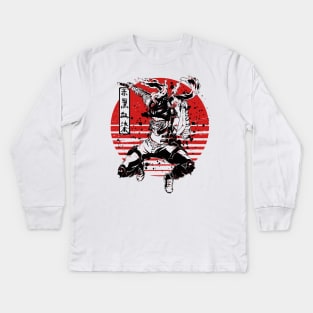 Stain Killer hero Kids Long Sleeve T-Shirt